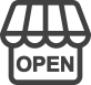 Store open sign